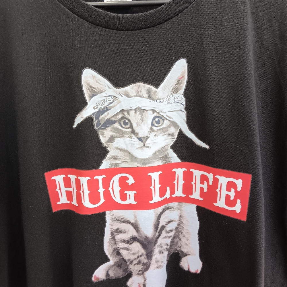 Hug life cat t shirt